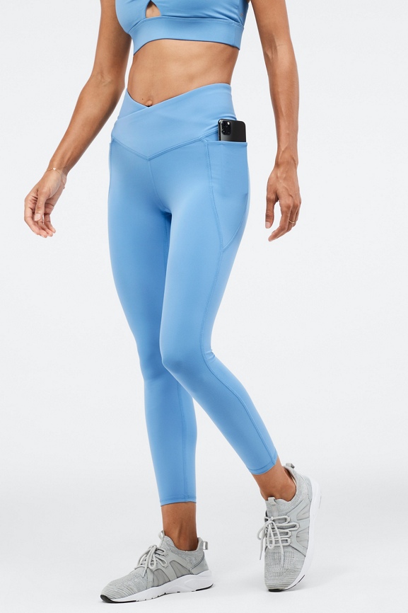 Fabletics Oasis Pureluxe High-Waisted 7/8 Legging Blue Size XS - $25 (54%  Off Retail) - From lily