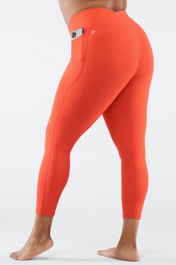 Oasis PureLuxe HW Crossover 7/8 Legging - Fabletics