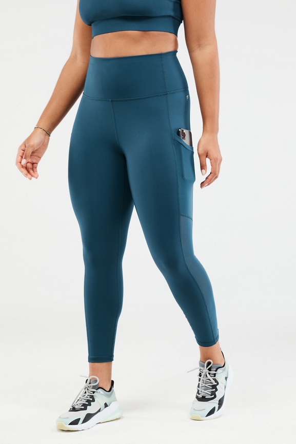 FABLETICS DEFINE POWERHOLD High-waisted 7/8 Leggings Collegiate Navy Size  Small £29.74 - PicClick UK