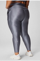 Oasis PureLuxe High-Waisted Shine 7/8 Legging - Fabletics