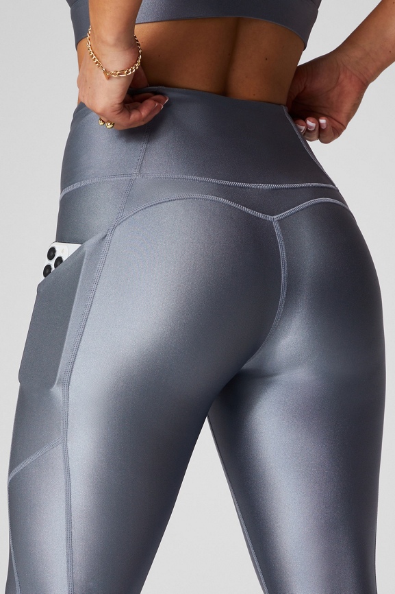 シャルボン SHINING STAR 7 POCKETS ショーツ L Oasis PureLuxe High-Waisted Shine 7/8 Legging - Fabletics