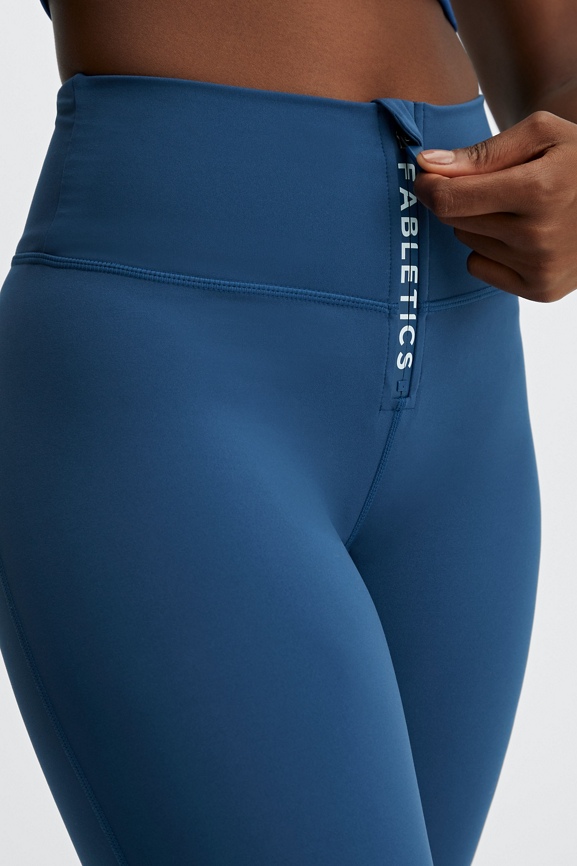 High-Waisted Motion365® Legging With Zipper - Fabletics Canada
