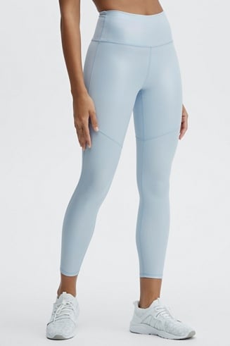 PureLuxe High-Waisted Iridescent 7/8 Legging - Fabletics