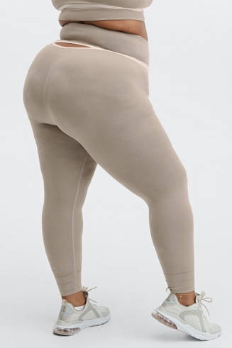 Polyester cut-out leggings