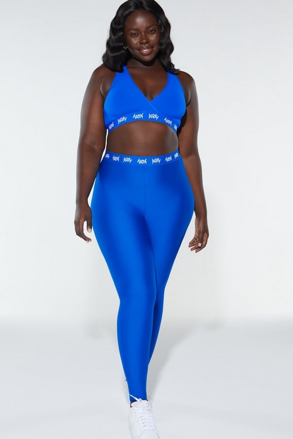 Blue plus 2024 size leggings