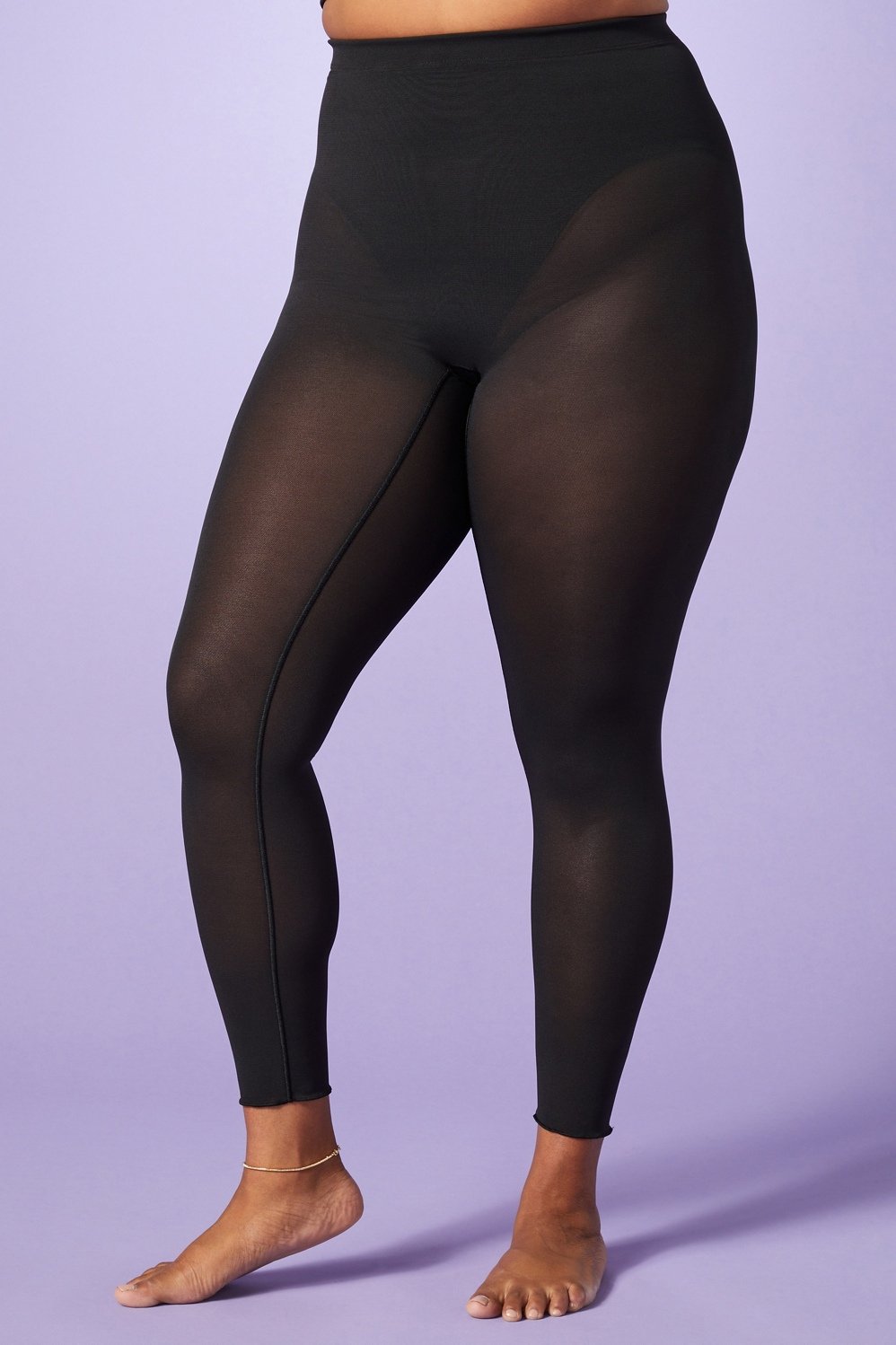 YITTY Legging Mesh Me Smoothing High Waist Sz. XL Spellout Lizzo PERFECT!
