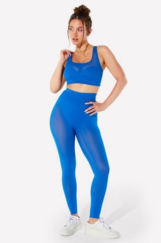 Fabletics Royal Blue Mesh Leggings- Size 1X (Inseam 24) (We Have Matc –  The Saved Collection