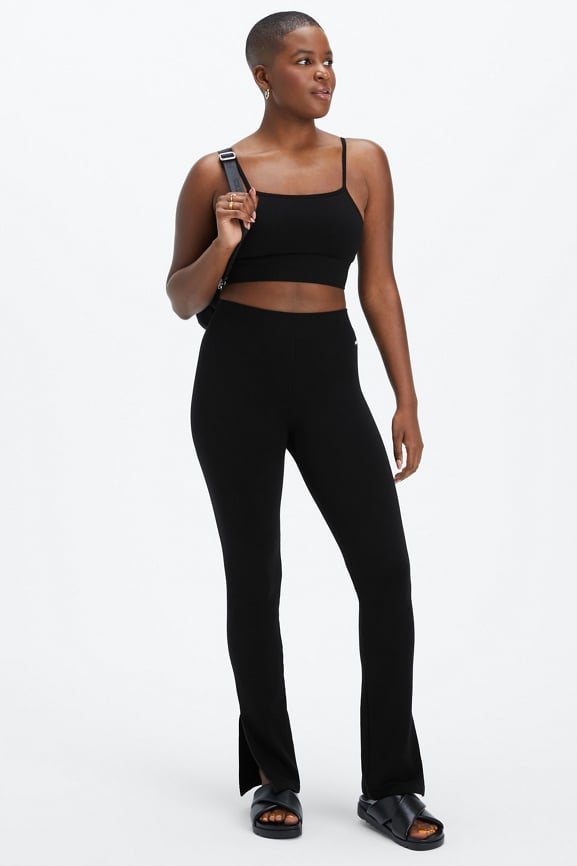 Cloud Seamless High-Waisted Split Flare  High waisted pants, Fabletics,  Active wear for women