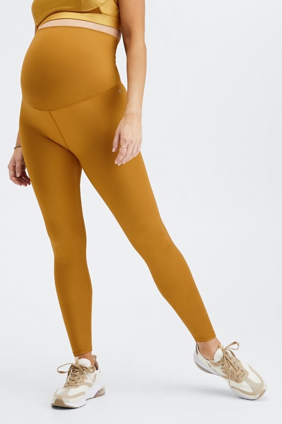 Shiny maternity leggings sale