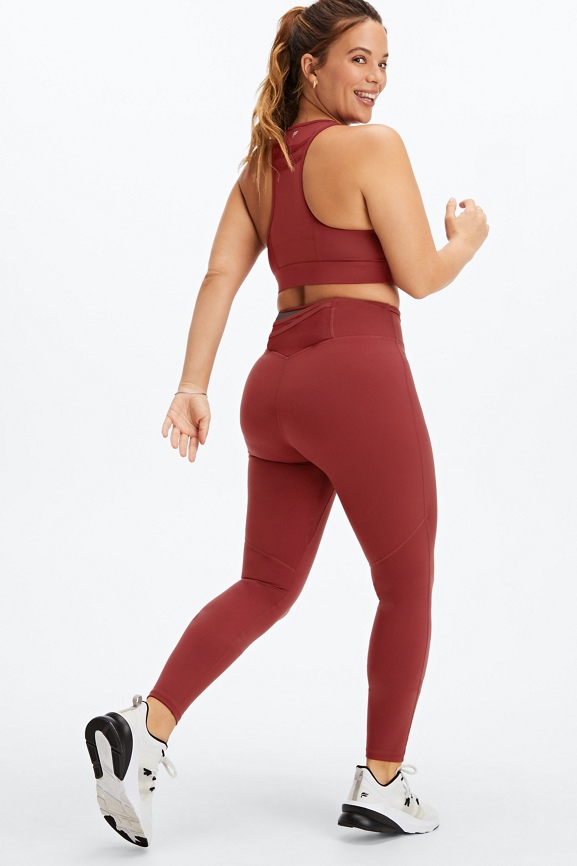 All In Motion Burgundy Leggings (XL) Red - $14 (50% Off Retail