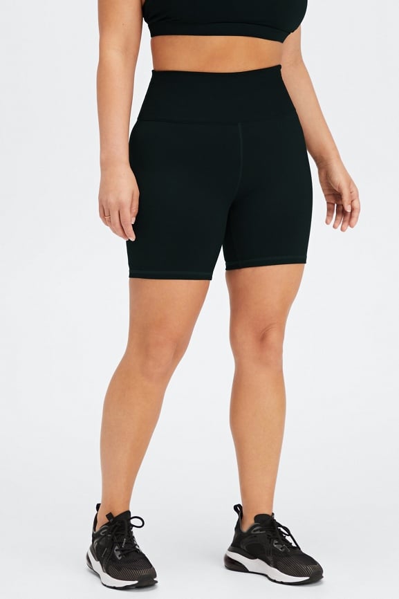 Strive For Greatness High Waist Shorts In Black