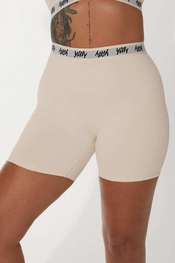 Major Label Shaping High Waist Logo Short