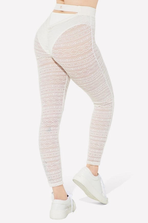 Fabletics white outlet leggings