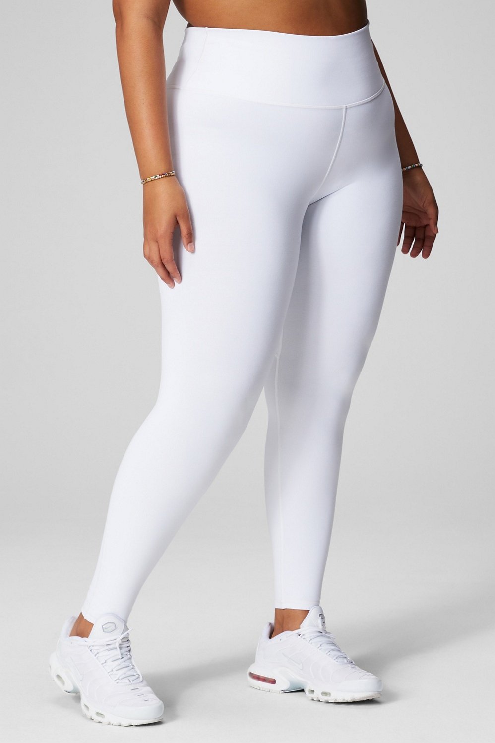 Power Petite High Waist Define Luxe Leggings in Warm Taupe