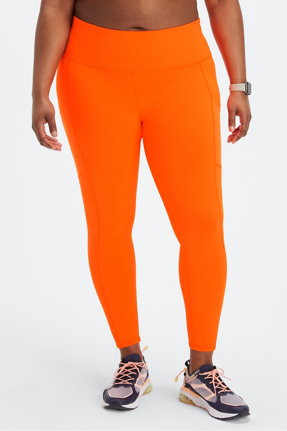 Freddy leggings for gym and spare time: online store Orange