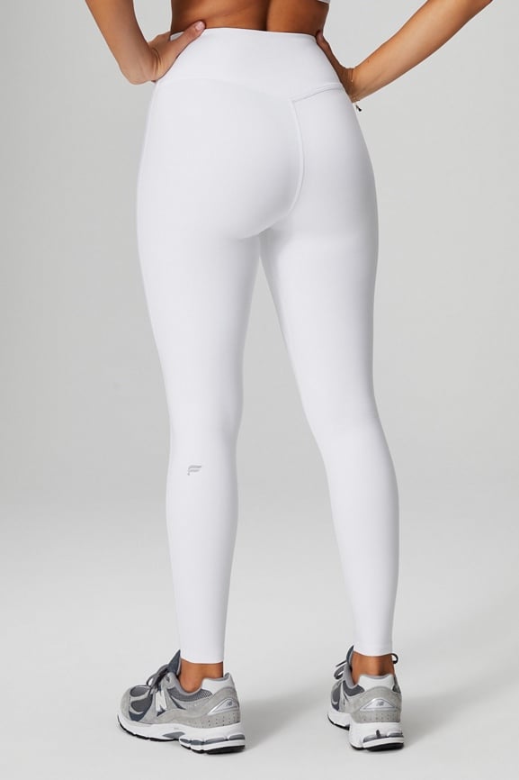 White leggings on sale in store