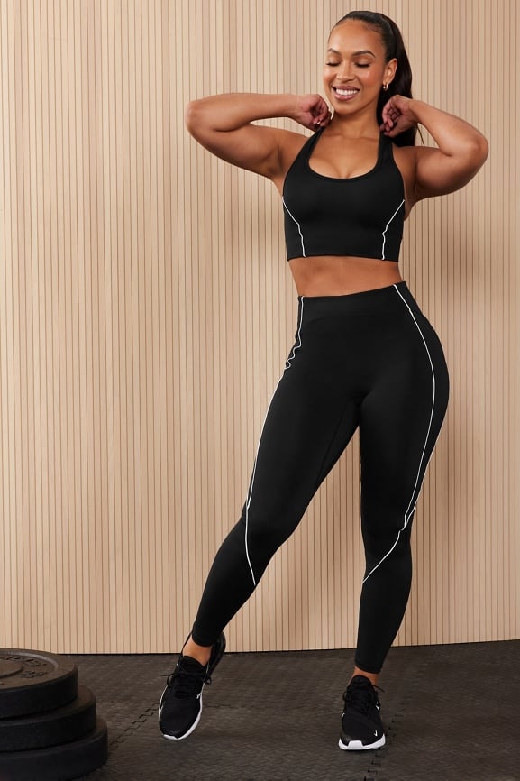 Motion365+ High-Waisted Piped Legging