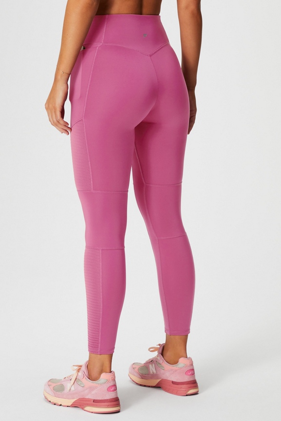 Pink shop moto leggings