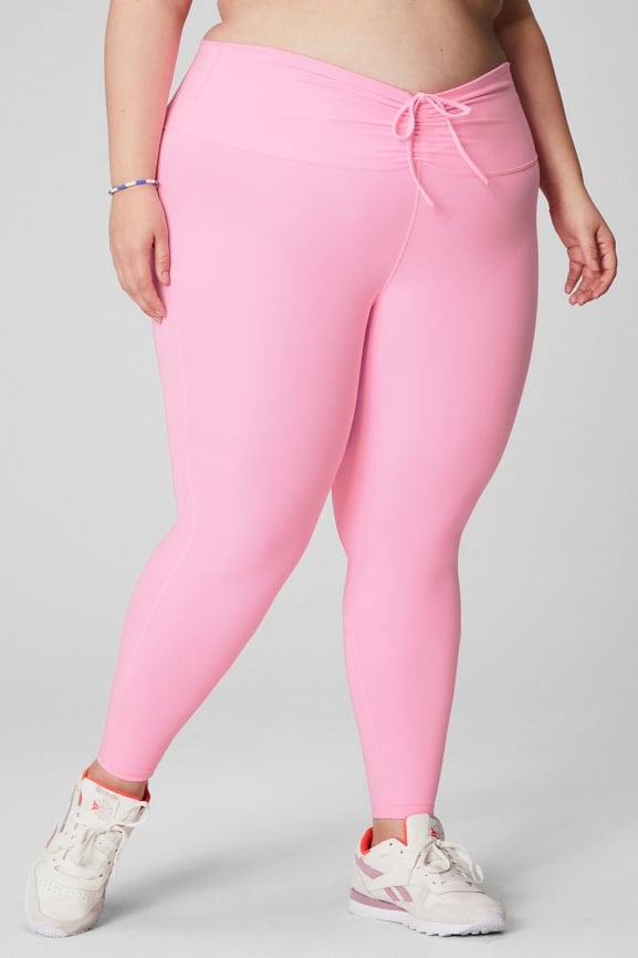 Pink Leggings Curvy – 11 roses boutique