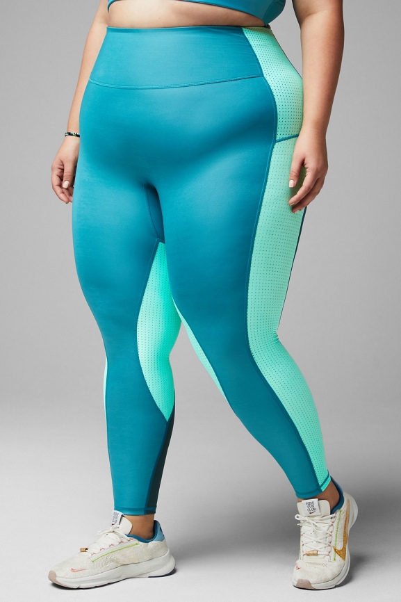 Constantly Varied Gear Blue Teal Leggings Size XL - 56% off