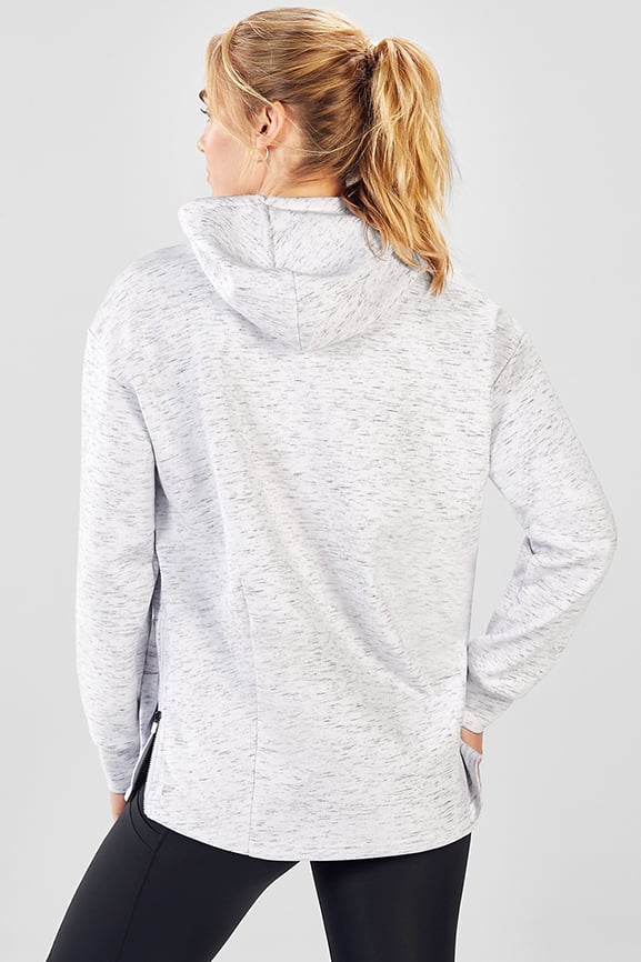 lotta cocoon zip hoodie