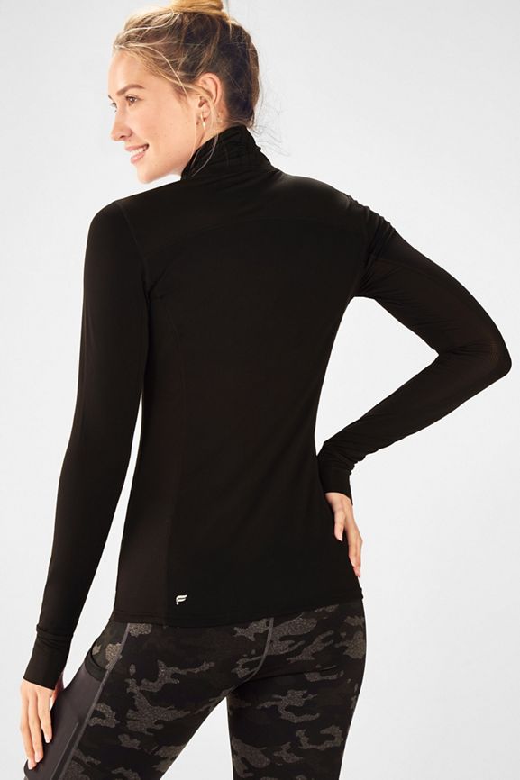 Cashel Half Zip Long-Sleeve Top - Fabletics