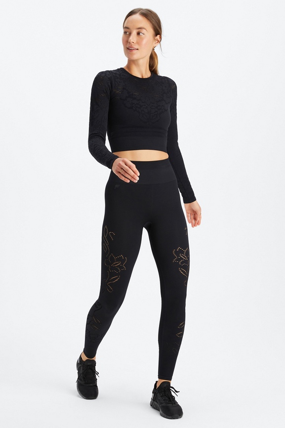 Ombre Seamless Long-Sleeve Top - Fabletics
