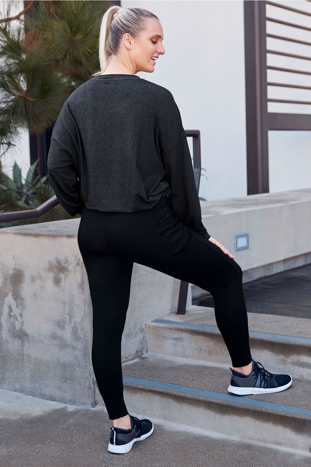 Luxe Cinched Pullover - Fabletics