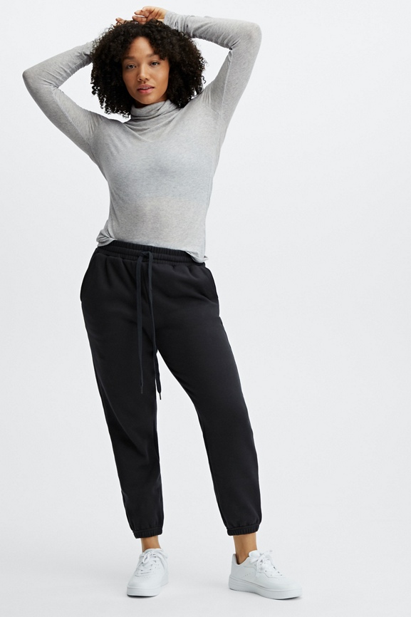 Jess Long-Sleeve Turtleneck Top
