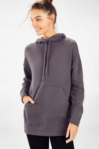 lotta cocoon zip hoodie