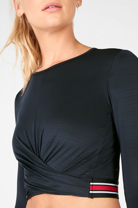 Eco-Conscious Front Twist Long-Sleeve Fabletics