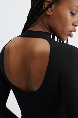 Ruby SculptKnit® Open Back Long-Sleeve - Fabletics