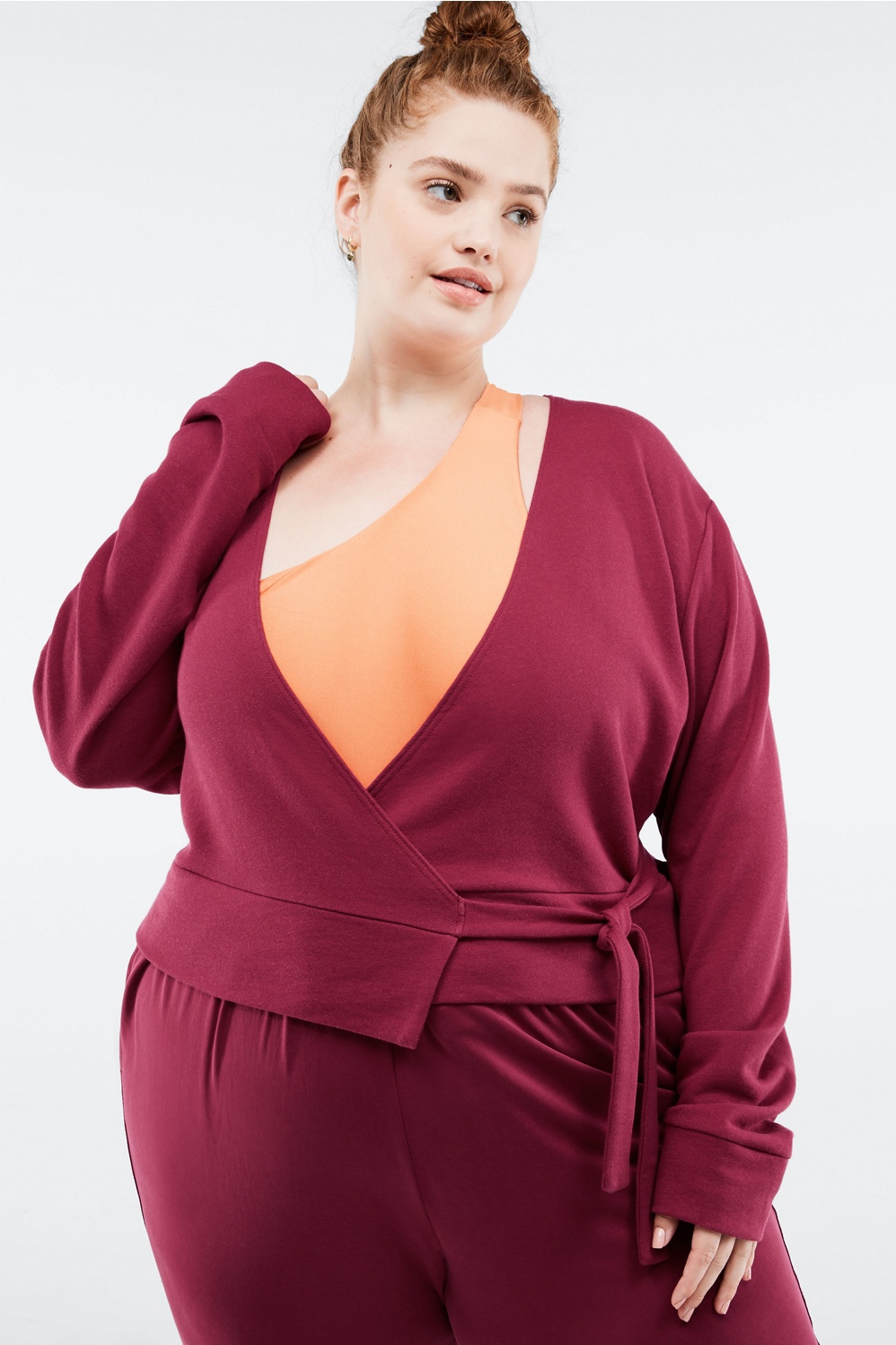 Fabletics Mandy Side-Tie Top Womens plus Size