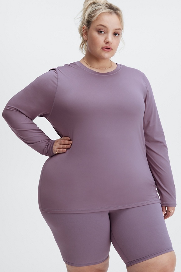 ★FLARE UP★ 2Drape Long Sleeve FL146Gray Fuse Long Sleeve Rash Guard – Island Daze