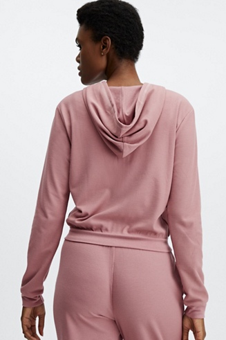 Zip-Up Waffle Hoodie - Fabletics