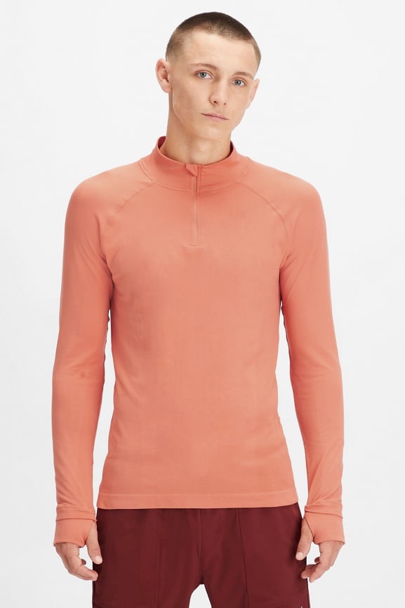  Fabletics Men's The Training Day 1/4 Zip, Training