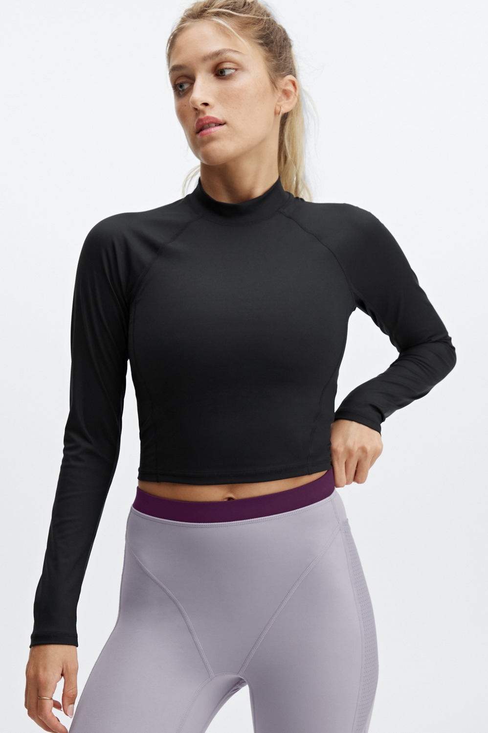 Giana Mock Neck Tank Fabletics