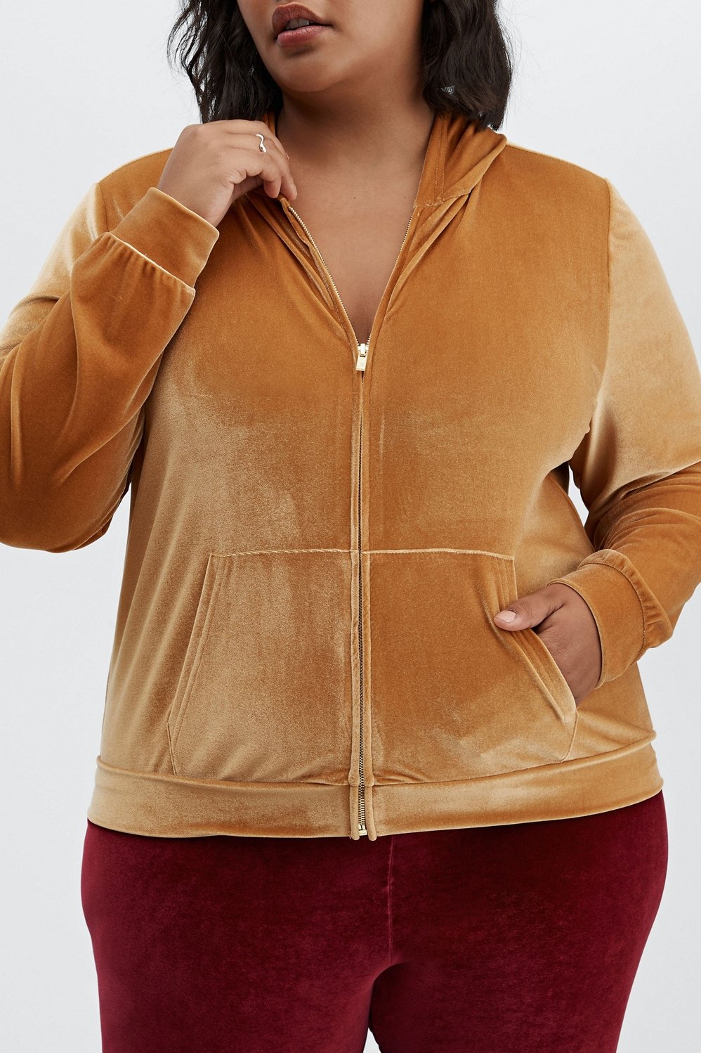 Donna Velour Hoodie - Fabletics Canada