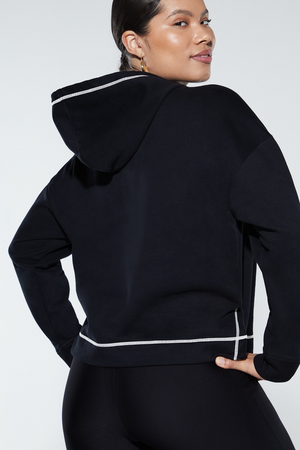 Major Label Half Zip Sweatshirt