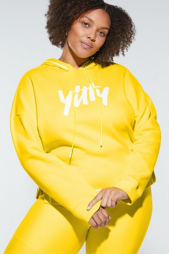 Ivy park yellow online sweatshirt