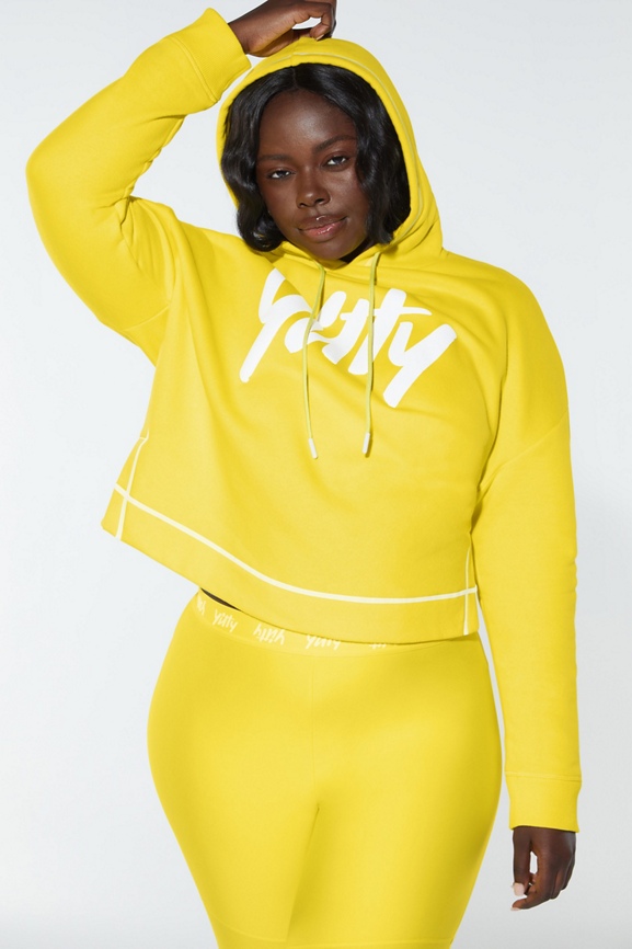 Ivy park mustard hot sale hoodie