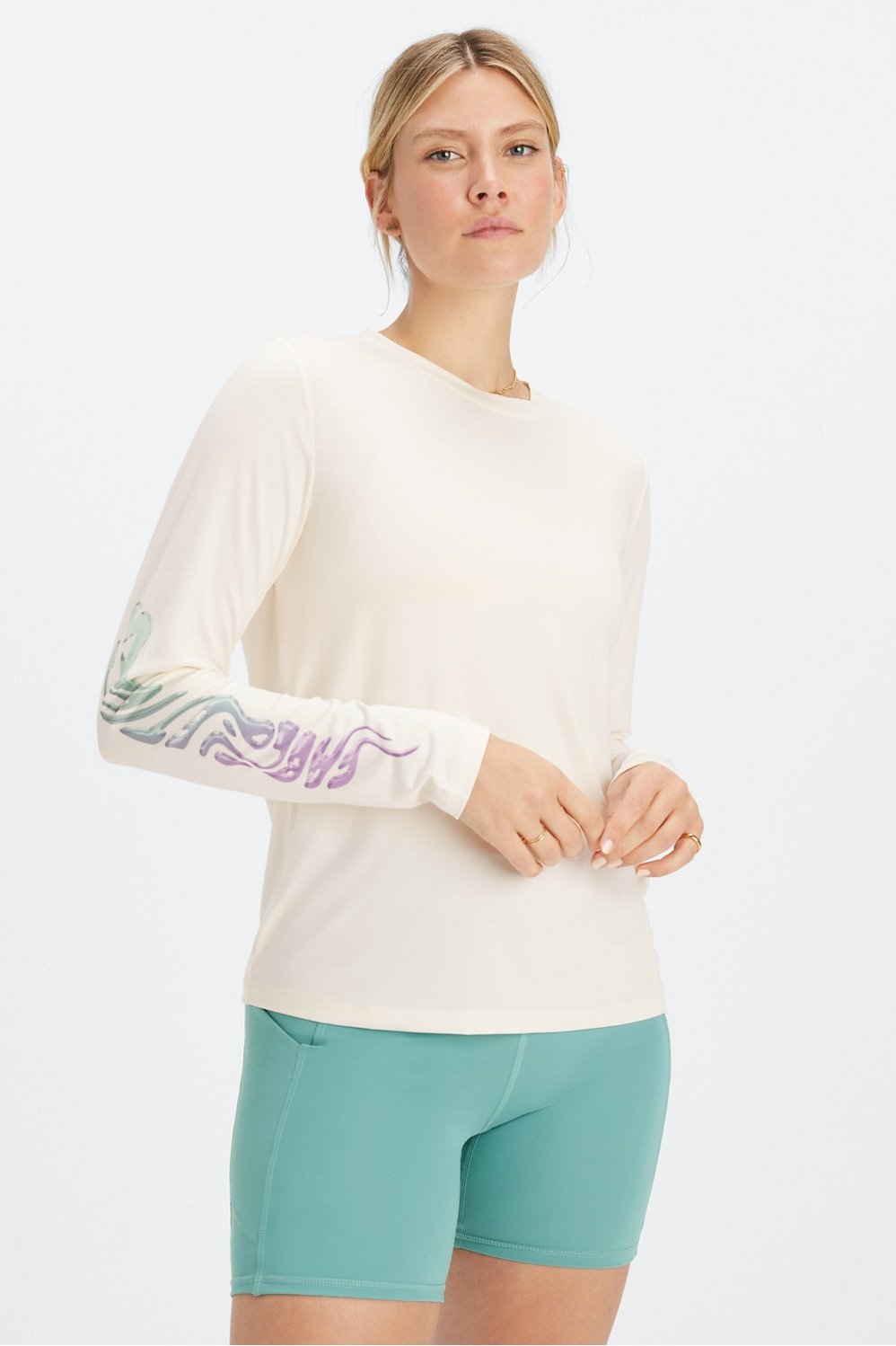 Dry-Flex Long-Sleeve Tee - Fabletics Canada