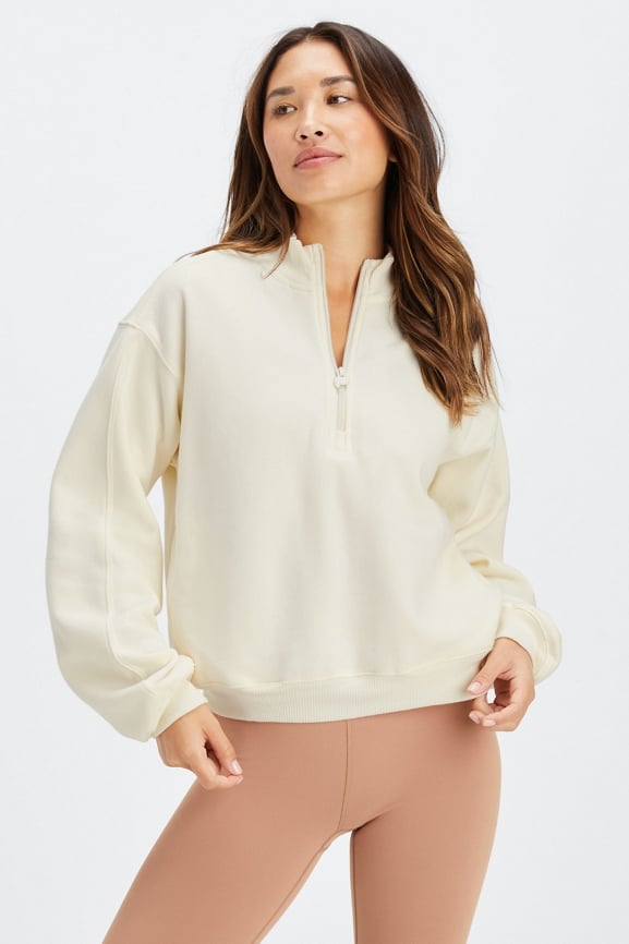 Forever half zip sweatshirt outlet