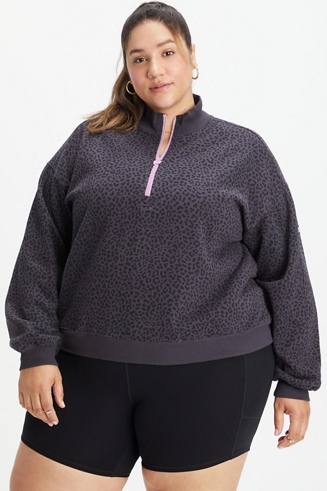 Forever Fleece 1/2 Zip Sweatshirt - Fabletics