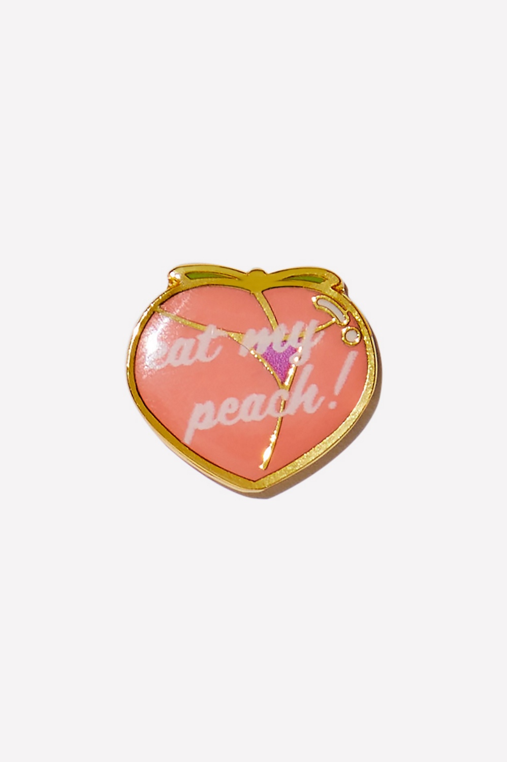 What To Eat Enamel Pin