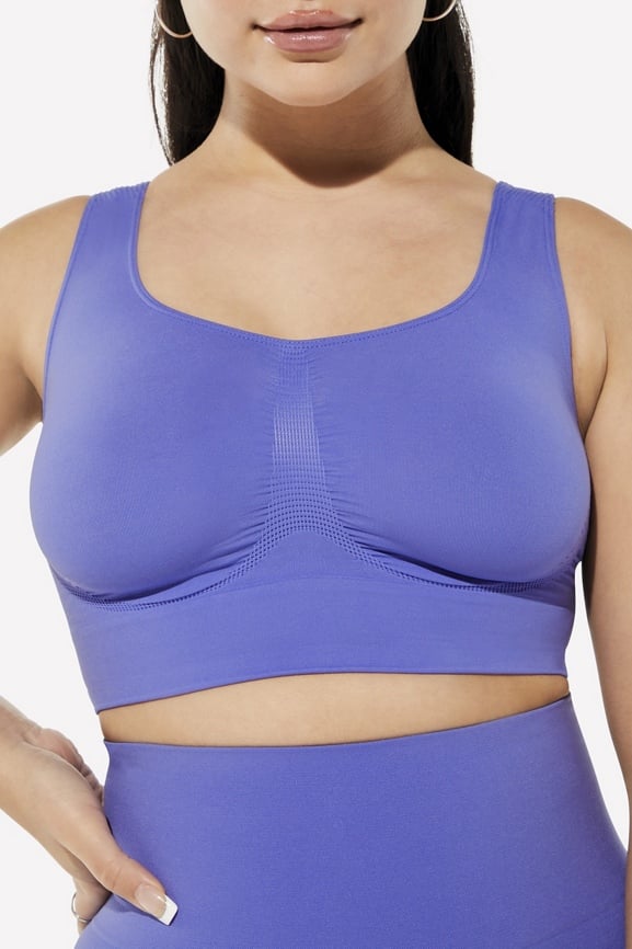naked YITTY Nearly Naked Shaping Midi Bra in Tempo Lavender