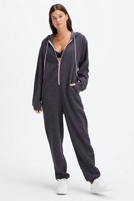 Forever Fleece Hooded Onesie - Fabletics