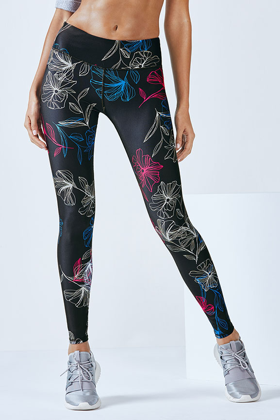 Mid-Rise Printed PowerHold Legging - 2 for $24 for New Members ...