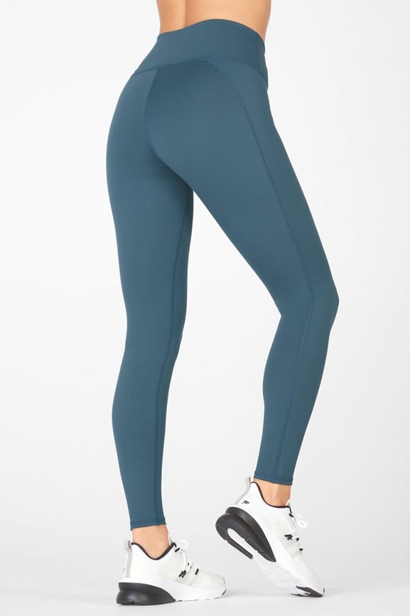 Lululemon zone in tight compression leggings teal size 2