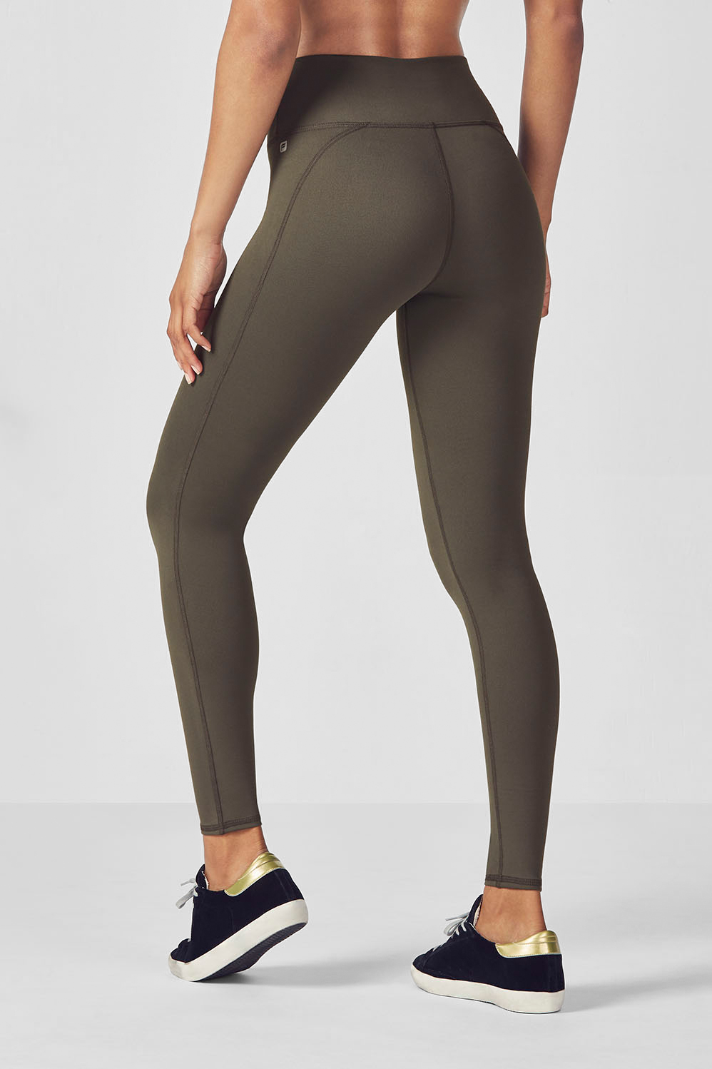 High-Waisted Solid PowerHold Legging - Fabletics